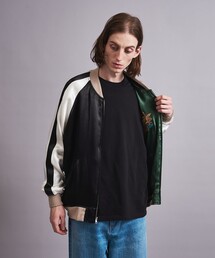 monkey time ベトジャン オールブラック スーベニアジャケット XL monkey time ベトジャン オールブラック スーベニアジャケット