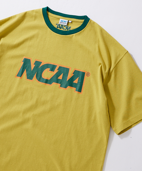 NCAA(エヌシーエーエー)の「【NCAA×JOURNAL STANDARD】別注 プリントロゴTシャツ(Tシャツ/カットソー・メンズ・ホワイト/ネイビー/グレー/ライトイエロー/コバルトブルー・MEDIUM/LARGE)」の5枚目の写真