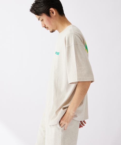 NCAA(エヌシーエーエー)の「【NCAA×JOURNAL STANDARD】別注 プリントロゴTシャツ(Tシャツ/カットソー・メンズ・ホワイト/ネイビー/グレー/ライトイエロー/コバルトブルー・MEDIUM/LARGE)」の11枚目の写真