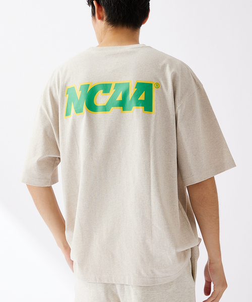 NCAA(エヌシーエーエー)の「【NCAA×JOURNAL STANDARD】別注 プリントロゴTシャツ(Tシャツ/カットソー・メンズ・ホワイト/ネイビー/グレー/ライトイエロー/コバルトブルー・MEDIUM/LARGE)」の12枚目の写真