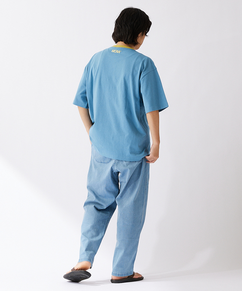 NCAA(エヌシーエーエー)の「【NCAA×JOURNAL STANDARD】別注 プリントロゴTシャツ(Tシャツ/カットソー・メンズ・ホワイト/ネイビー/グレー/ライトイエロー/コバルトブルー・MEDIUM/LARGE)」の17枚目の写真
