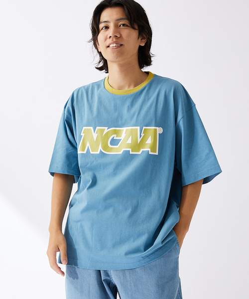NCAA(エヌシーエーエー)の「【NCAA×JOURNAL STANDARD】別注 プリントロゴTシャツ(Tシャツ/カットソー・メンズ・ホワイト/ネイビー/グレー/ライトイエロー/コバルトブルー・MEDIUM/LARGE)」の18枚目の写真