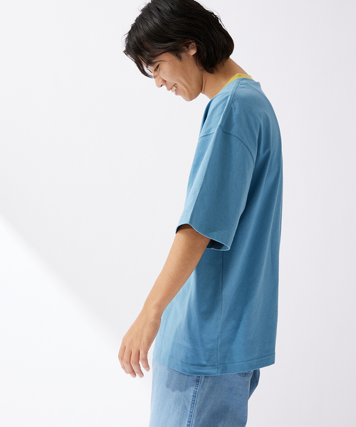 NCAA(エヌシーエーエー)の「【NCAA×JOURNAL STANDARD】別注 プリントロゴTシャツ(Tシャツ/カットソー・メンズ・ホワイト/ネイビー/グレー/ライトイエロー/コバルトブルー・MEDIUM/LARGE)」の19枚目の写真
