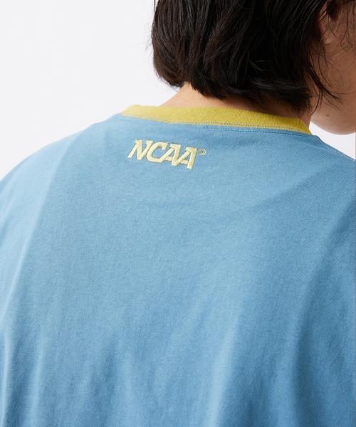 NCAA(エヌシーエーエー)の「【NCAA×JOURNAL STANDARD】別注 プリントロゴTシャツ(Tシャツ/カットソー・メンズ・ホワイト/ネイビー/グレー/ライトイエロー/コバルトブルー・MEDIUM/LARGE)」の21枚目の写真