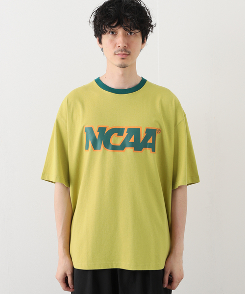 NCAA(エヌシーエーエー)の「【NCAA×JOURNAL STANDARD】別注 プリントロゴTシャツ(Tシャツ/カットソー・メンズ・ホワイト/ネイビー/グレー/ライトイエロー/コバルトブルー・MEDIUM/LARGE)」の22枚目の写真