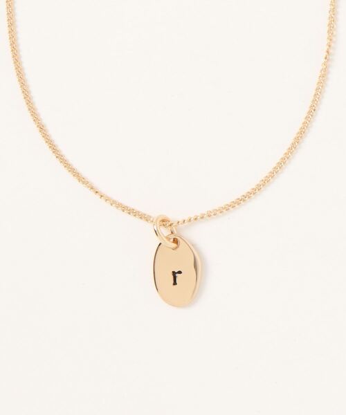 and it_(アンドイット)の「イニシャルGOLDネックレス(ネックレス・レディース・A/M/R/S/Y・FREE)」の3枚目の写真