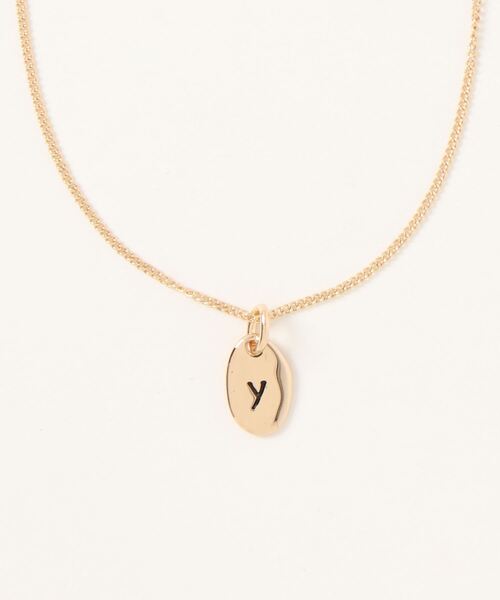 and it_(アンドイット)の「イニシャルGOLDネックレス(ネックレス・レディース・A/M/R/S/Y・FREE)」の5枚目の写真