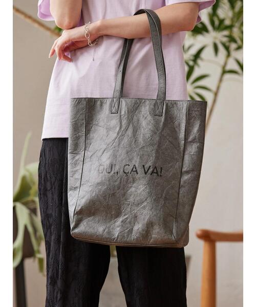 AMERICAN HOLIC（アメリカンホリック）の「CAVAトート（トートバッグ・レディース・ベージュ/ブラック・FREE）」の7枚目の写真