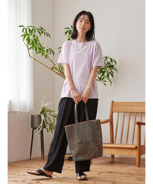 AMERICAN HOLIC（アメリカンホリック）の「CAVAトート（トートバッグ・レディース・ベージュ/ブラック・FREE）」の8枚目の写真