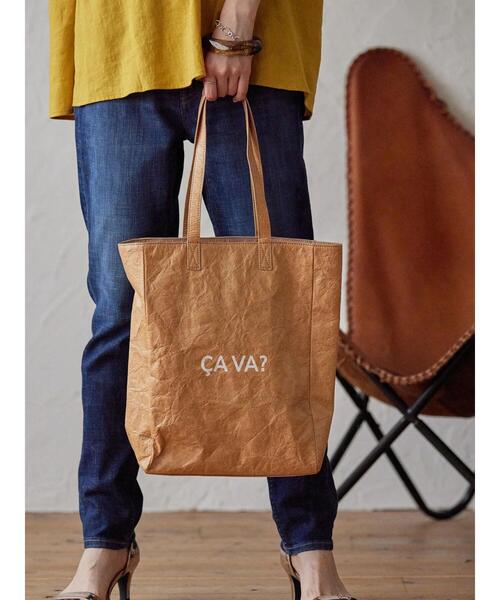 AMERICAN HOLIC（アメリカンホリック）の「CAVAトート（トートバッグ・レディース・ベージュ/ブラック・FREE）」の10枚目の写真