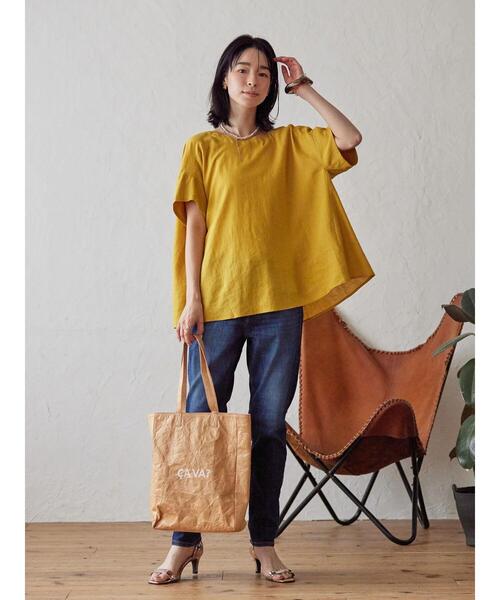 AMERICAN HOLIC（アメリカンホリック）の「CAVAトート（トートバッグ・レディース・ベージュ/ブラック・FREE）」の11枚目の写真