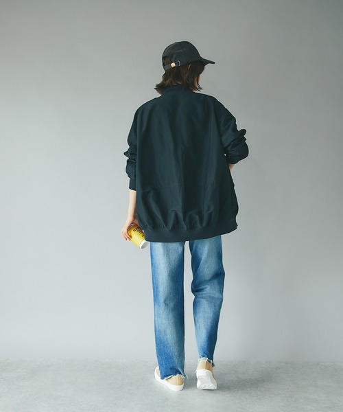 RIVE DROITE（リヴドロワ）の「褒められアウターNO.1/MA-1（MA-1・レディース・ブラック/カーキ/キャメル/ベージュ・FREE）」の18枚目の写真