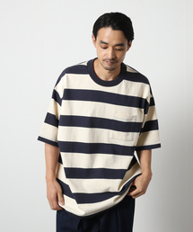 【HARDIN KNITWEAR/ハーディンニットウェア】ULTRA HEAVY TEE BORDER