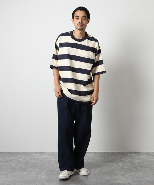 2点【HARDIN KNITWEAR ジャーナルスタンダード】 ロンT+ビーニー HARDIN KNITWEAR/ハーディンニットウェア】ULTRA HEAVY TEE