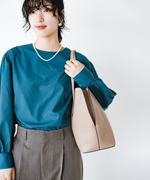 haco! | 脱！地味すぎコーデ！これさえあればいくつになっても華やげる　かわいすぎずにかわいいボリューム袖ブラウス by que made me(シャツ/ブラウス)