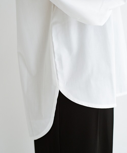 haco!（ハコ）の「脱！地味すぎコーデ！これさえあればいくつになっても華やげる　かわいすぎずにかわいいボリューム袖ブラウス by que made me（シャツ/ブラウス・レディース・ホワイト/グリーン・SMALL/MEDIUM/LARGE/X-LARGE）」の10枚目の写真