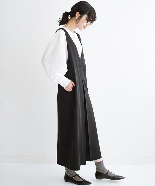 haco!（ハコ）の「脱！地味すぎコーデ！これさえあればいくつになっても華やげる　かわいすぎずにかわいいボリューム袖ブラウス by que made me（シャツ/ブラウス・レディース・ホワイト/グリーン・SMALL/MEDIUM/LARGE/X-LARGE）」の13枚目の写真