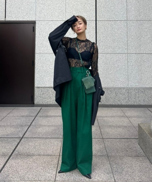 AMAIL（アマイル）の「Candy universal bag（ショルダーバッグ・レディース・ブラック/グリーン・FREE）」の15枚目の写真