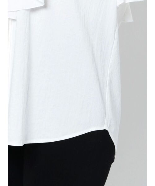 LAGUNAMOON（ラグナムーン）の「フリルピンタックデザインブラウス（シャツ/ブラウス・レディース・ホワイト/ブラック/ピンク・FREE）」の20枚目の写真