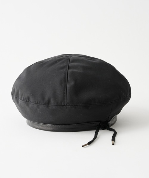 La Maison de Lyllis（メゾンドリリス）の「La Maison de Lyllis/ラ メゾン ド リリス/TIKA（ハンチング/ベレー帽・レディース・ブラック/ベージュ・FREE）」の13枚目の写真