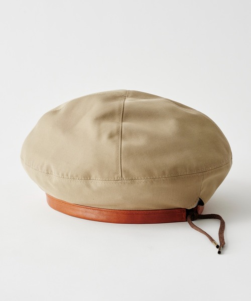 La Maison de Lyllis（メゾンドリリス）の「La Maison de Lyllis/ラ メゾン ド リリス/TIKA（ハンチング/ベレー帽・レディース・ブラック/ベージュ・FREE）」の16枚目の写真