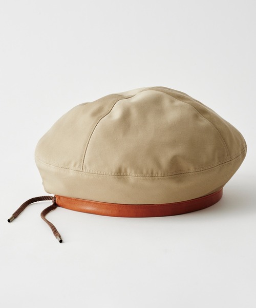 La Maison de Lyllis（メゾンドリリス）の「La Maison de Lyllis/ラ メゾン ド リリス/TIKA（ハンチング/ベレー帽・レディース・ブラック/ベージュ・FREE）」の17枚目の写真