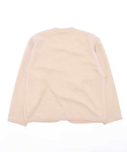 DANTON(ダントン)の「DANTON | シャツカーディガン WOMEN(カーディガン/ボレロ・レディース・ブラック/アイボリー/グレー・38/36)」の4枚目の写真