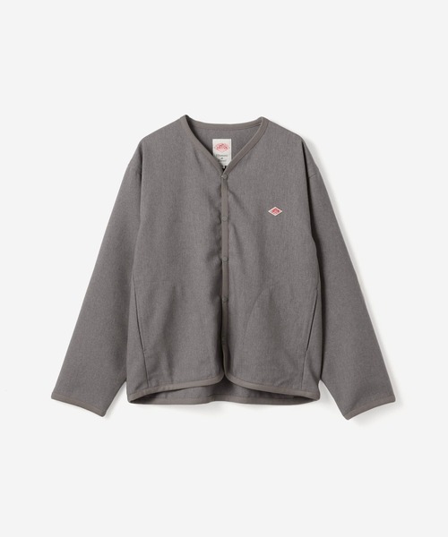 DANTON(ダントン)の「DANTON | シャツカーディガン WOMEN(カーディガン/ボレロ・レディース・ブラック/アイボリー/グレー・38/36)」の1枚目の写真