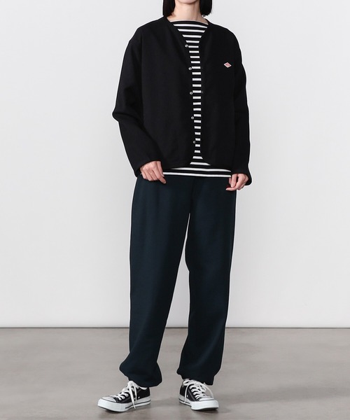 DANTON(ダントン)の「DANTON | シャツカーディガン WOMEN(カーディガン/ボレロ・レディース・ブラック/アイボリー/グレー・38/36)」の5枚目の写真