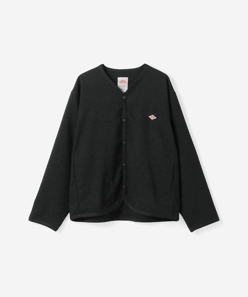 DANTON(ダントン)の「DANTON | シャツカーディガン WOMEN(カーディガン/ボレロ・レディース・ブラック/アイボリー/グレー・38/36)」の9枚目の写真