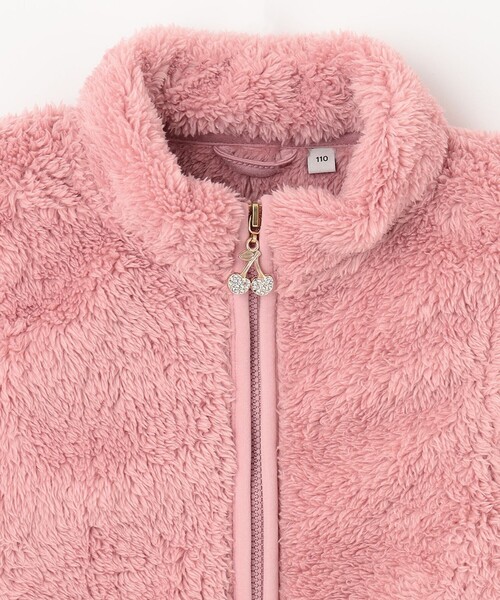 ANY（エニィ）の「ネコポケットボアブルゾン（ブルゾン・キッズ・ピンク系/ライトグリーン系/ライラック系/ライラック系1・100/110/120/130）」の22枚目の写真