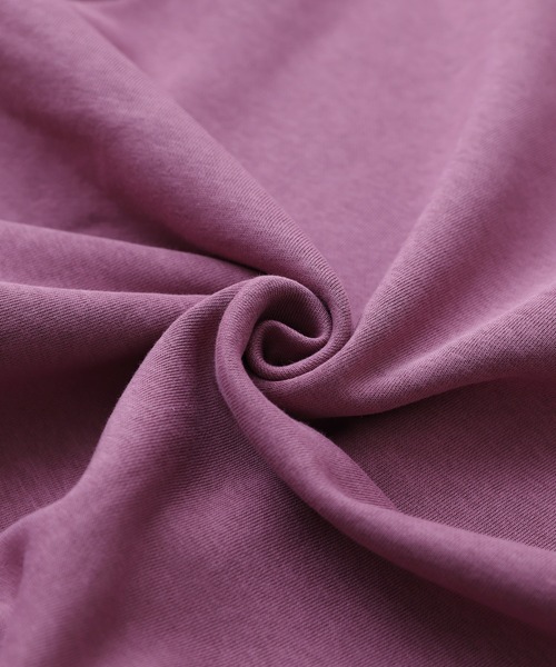 reca(レカ)の「オーバーサイズバッグプリント裏起毛スウェット(スウェット・レディース・ベージュ/パープル/チャコールグレー・FREE)」の16枚目の写真