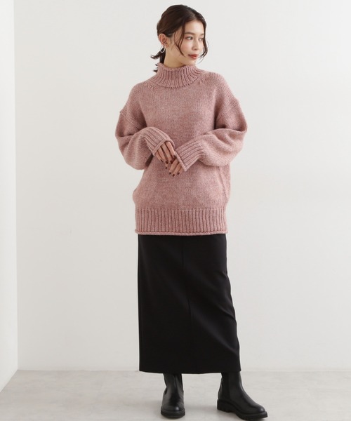 商談中】seventen ベーシックタートルニットプルオーバー エクリュ s