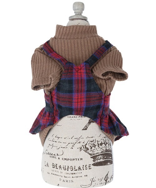 One Octave(ワンオクターヴ)の「One Octave/ビスチェ付ニット(ペットウェア・レディース・レッド/グリーン・2XS/XS/S/M/L/2L/2M)」の9枚目の写真