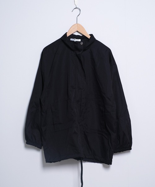 shopnikoniko（ショップニコニコ）の「ビッグシルエット マウンテンパーカー（マウンテンパーカー・レディース・ブラック/ベージュ/ホワイト・フリー）」の4枚目の写真