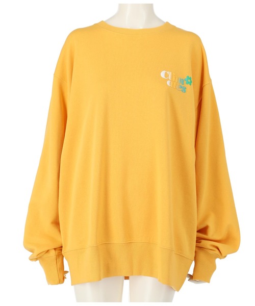 anap mimpi（アナップミンピ）の「裏毛グラデーションプリントスウェットチュニック（スウェット・レディース・エメラルド/グレー/オレンジ/ターコイズブルー・FREE）」の12枚目の写真