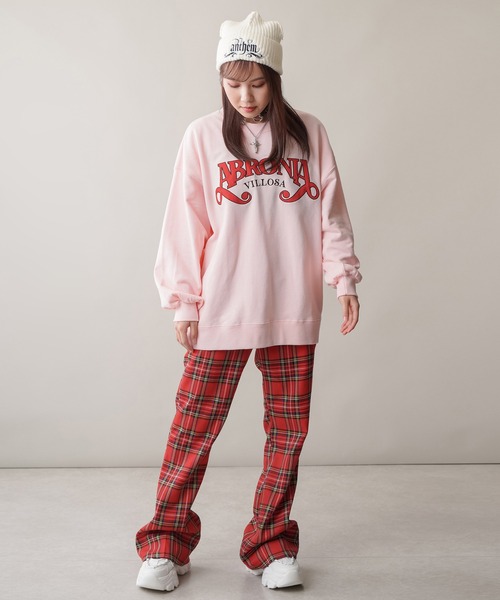 SPINNS(スピンズ)の「ロゴ刺繍 ウサギ耳ニットキャップ(ニットキャップ/ビーニー・レディース・ホワイト/ブラック/カーキ・ONESIZE)」の11枚目の写真
