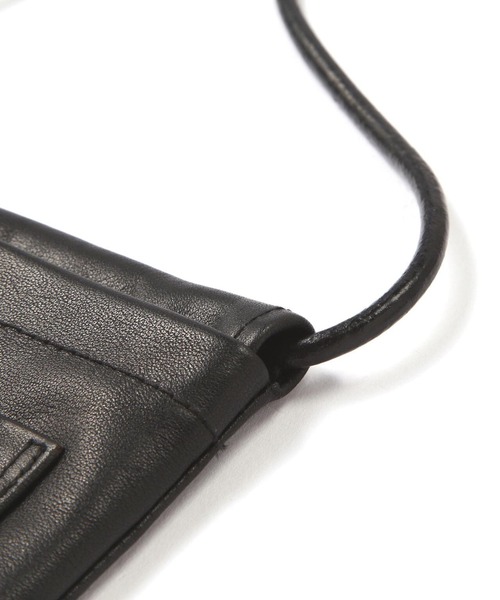 schott（ショット）の「Schott/ショット/ONE STAR SACOCHE/ワンスター サコッシュ（ショルダーバッグ・メンズ・ブラック・F）」の14枚目の写真
