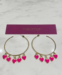 mikomori（ミコモリ）の「HEART HOOP PIERCE（ピアス（両耳用））」