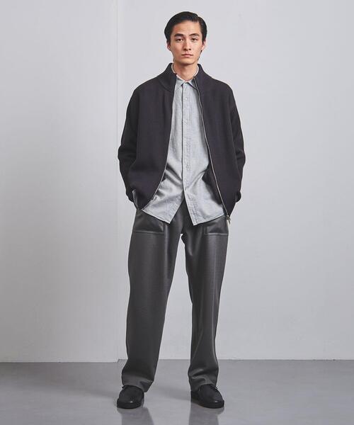 UNITED ARROWS(ユナイテッドアローズ)の「フランネル レギュラーカラーシャツ(シャツ/ブラウス・メンズ・ライトグレー/ネイビー/オフホワイト・M/L/XL/S)」の10枚目の写真