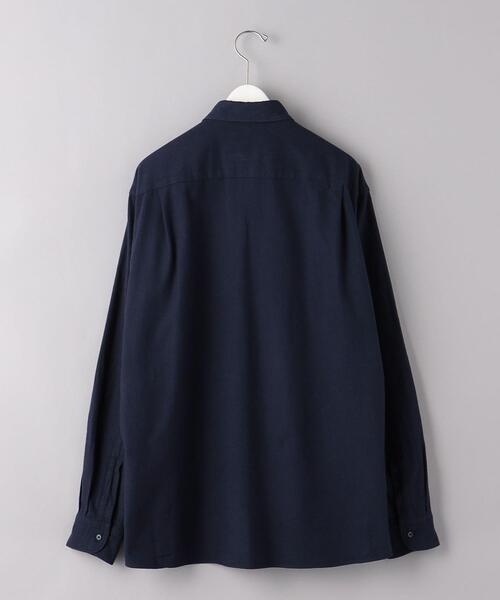 UNITED ARROWS(ユナイテッドアローズ)の「フランネル レギュラーカラーシャツ(シャツ/ブラウス・メンズ・ライトグレー/ネイビー/オフホワイト・M/L/XL/S)」の22枚目の写真