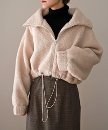 UNFIELD | 【UNFIELD】ボアショートブルゾン(ブルゾン)