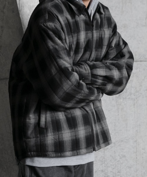 kutir（クティール）の「アソートキルティングジャケット（シャツ/ブラウス・メンズ・ブルー系その他/ブラック系その他/ブラック・MEDIUM/LARGE）」の19枚目の写真