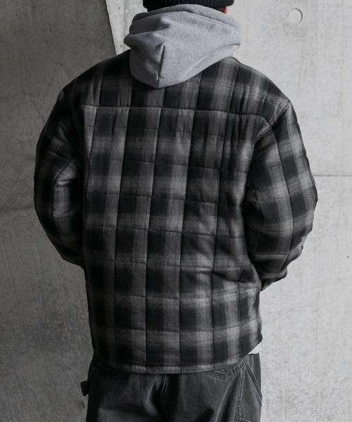 kutir（クティール）の「アソートキルティングジャケット（シャツ/ブラウス・メンズ・ブルー系その他/ブラック系その他/ブラック・MEDIUM/LARGE）」の21枚目の写真