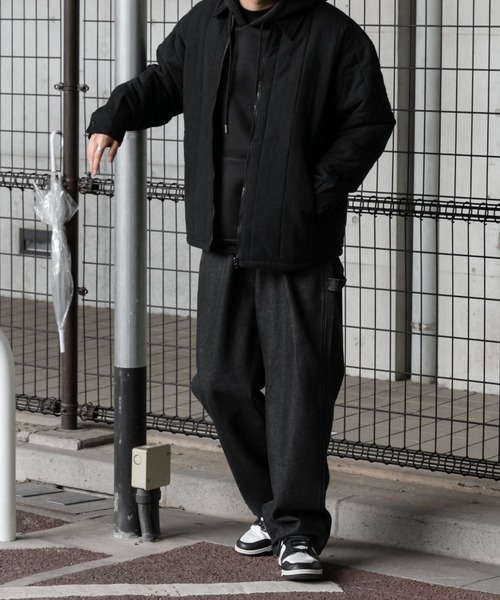 kutir（クティール）の「アソートキルティングジャケット（シャツ/ブラウス・メンズ・ブルー系その他/ブラック系その他/ブラック・MEDIUM/LARGE）」の4枚目の写真