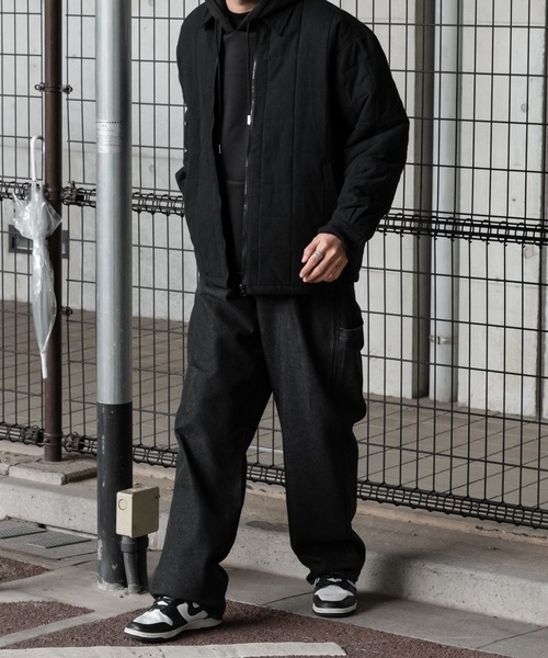 kutir（クティール）の「アソートキルティングジャケット（シャツ/ブラウス・メンズ・ブルー系その他/ブラック系その他/ブラック・MEDIUM/LARGE）」の5枚目の写真