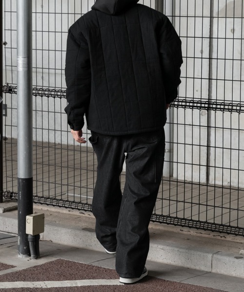 kutir（クティール）の「アソートキルティングジャケット（シャツ/ブラウス・メンズ・ブルー系その他/ブラック系その他/ブラック・MEDIUM/LARGE）」の7枚目の写真