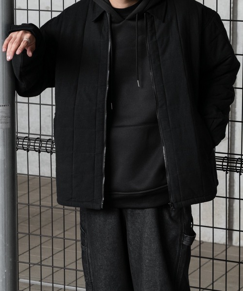 kutir（クティール）の「アソートキルティングジャケット（シャツ/ブラウス・メンズ・ブルー系その他/ブラック系その他/ブラック・MEDIUM/LARGE）」の10枚目の写真