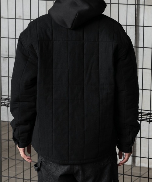 kutir（クティール）の「アソートキルティングジャケット（シャツ/ブラウス・メンズ・ブルー系その他/ブラック系その他/ブラック・MEDIUM/LARGE）」の12枚目の写真