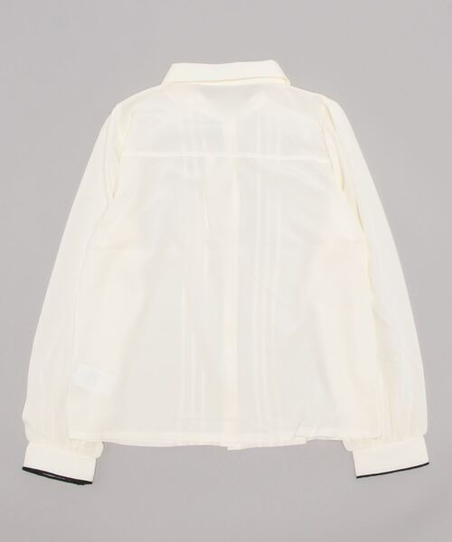 axes femme（アクシーズファム）の「リボンセットブラウス（シャツ/ブラウス・レディース・キナリ/ベージュ/ブラック・MEDIUM/LARGE）」の4枚目の写真